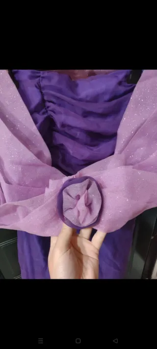 Abito da cerimonia sartoriale con coprispalle