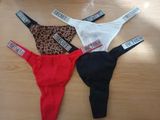 Lote 4 tangas Victoria's Secret