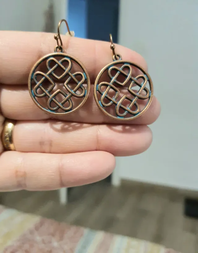 Pendientes Étnicos Hippie Corazón