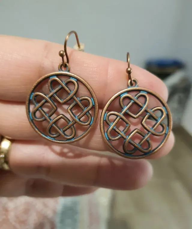 Pendientes Étnicos Hippie Corazón