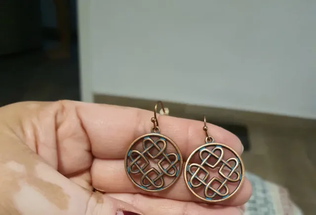 Pendientes Étnicos Hippie Corazón