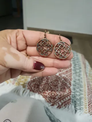 Pendientes Étnicos Hippie Corazón