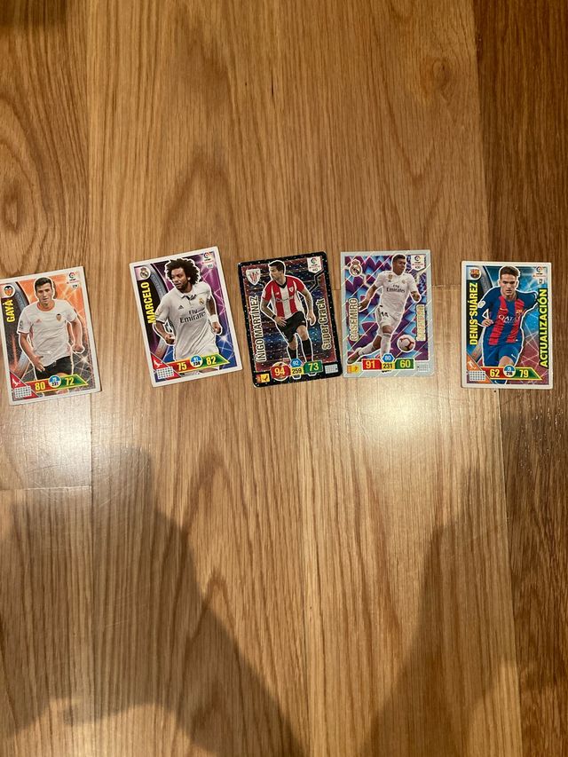 5 Cartas Adrenalyn 2016/17