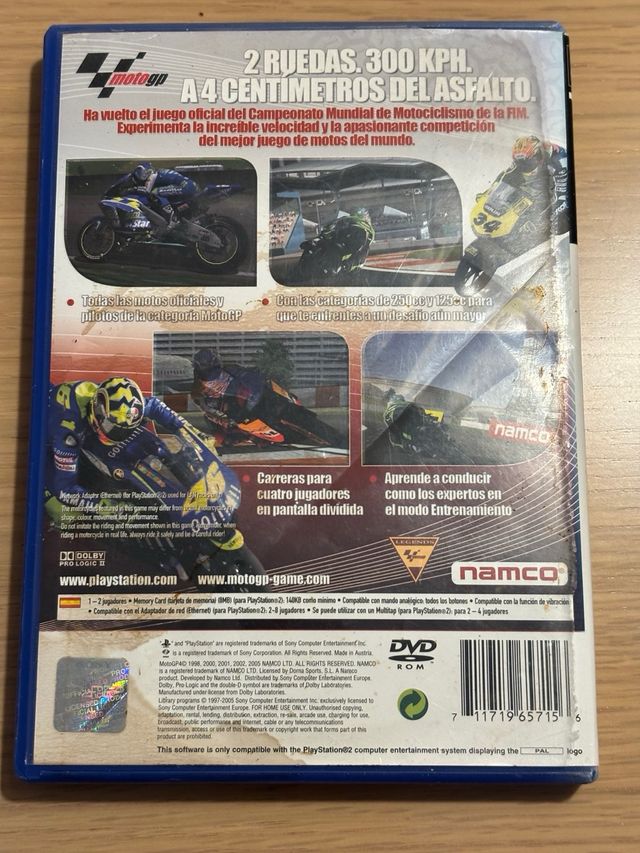 Juego PS2 MotoGP 4