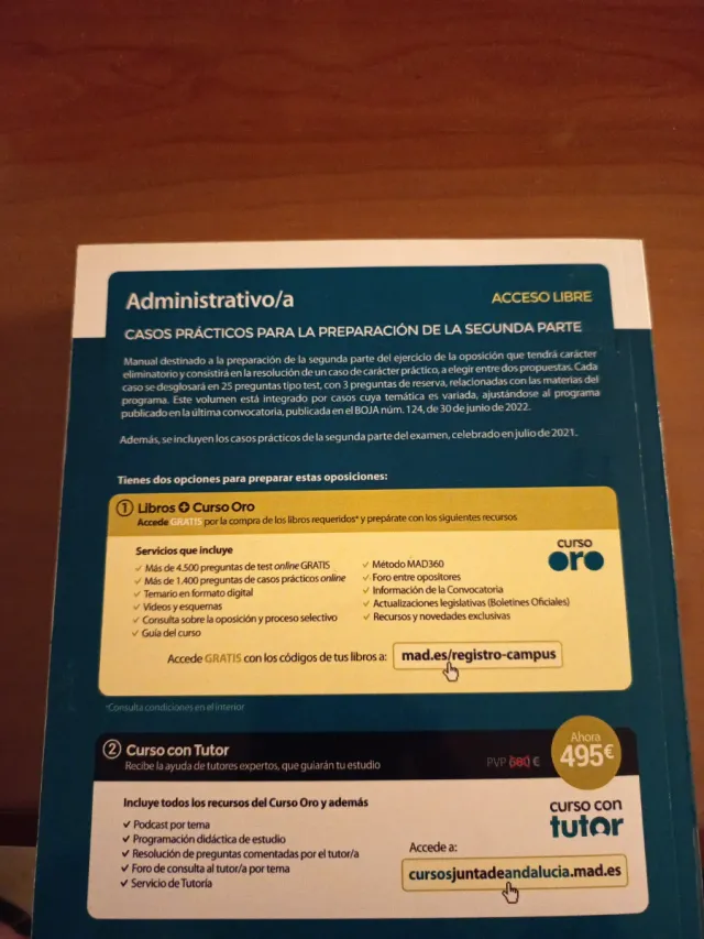 Administrativo de la Junta de Andalucía Turno L...