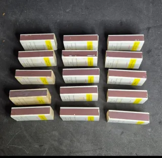 Cajas de cerillas de trenes fosforera española