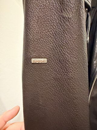 Cazadora Piel Superdry Edición Especial Yokohama