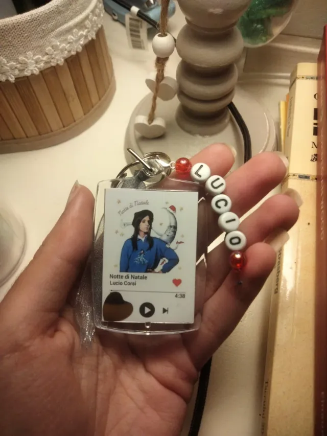 Portachiavi Lucio Corsi Notte di Natale