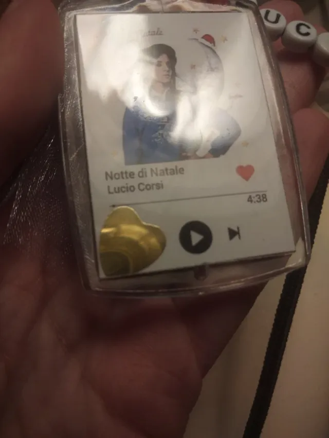 Portachiavi Lucio Corsi Notte di Natale