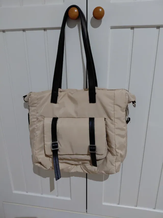 Lote 3 Bolsos Beige y Negro