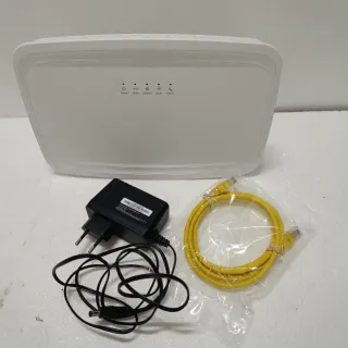 Router Wi-Fi con Adaptador y Cable Ethernet