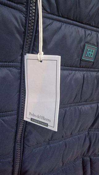 Chaleco Pedro del Hierro Talla M, Azul Marino