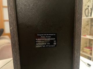 Barra Sonido Philips HTS3111/12 + Subwoofer