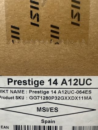 Portatile MSI Prestige 14 Intel i7 1280P 32GB nuovo