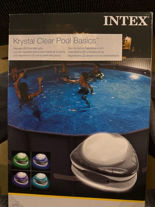 Luci LED magnetiche per piscina Intex