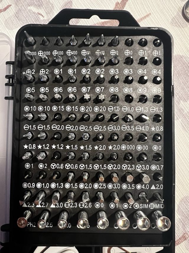 Juego de destornilladores de precisión