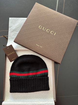 Gorro lana Gucci.