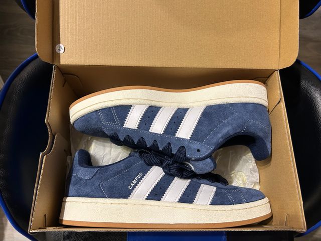 Adidas Campus 00s Azul Blanco