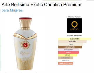 ARTE BELLISIMO EXOTIC-ORIENTICA-PERFUME MUJER
