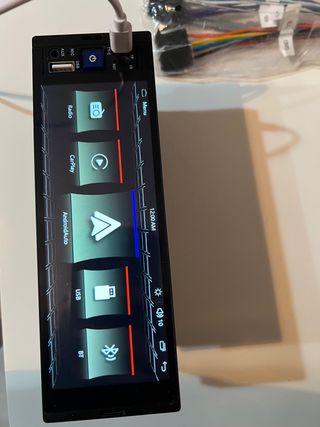 Pantalla 1 DIN Radio Coche CarPlay Android Auto