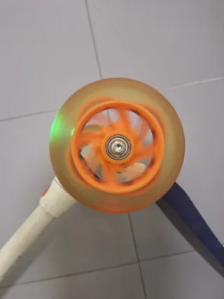 Patinete Oxelo B1500 3 Ruedas Naranja/Azul