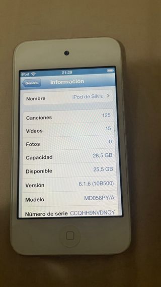 iPod Classic 32GB Blanco