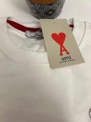 Sudadera Ami Paris Blanca