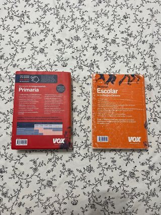 Diccionarios de catalán, castellano e inglés