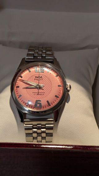 Orologio HMT Pilot Rosa e Argento