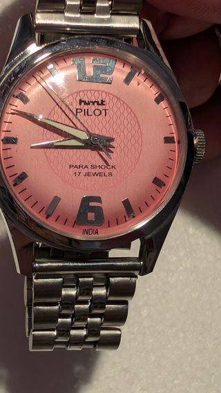 Orologio HMT Pilot Rosa e Argento