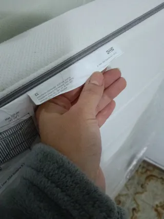 Colchón infantil 60x120 + protector + sábanas