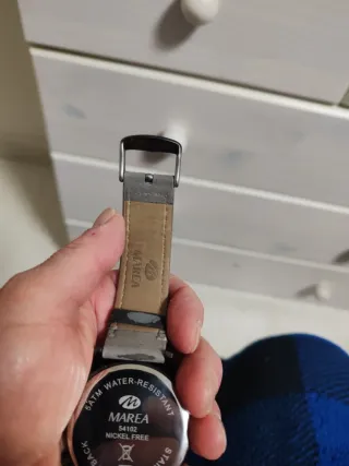 Reloj Marea Cronógrafo Gris y Negro