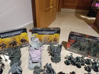 Ejército Orkos Warhammer 40.000 hago cambios
