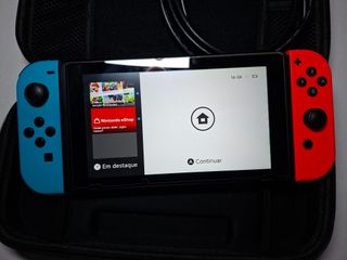 Nintendo Switch + Funda + Dock + Transfor. + hdmi