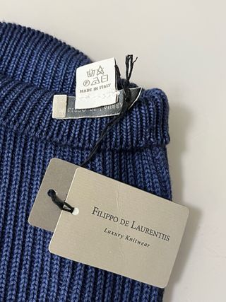 Cappello Filippo de Laurentis Blu