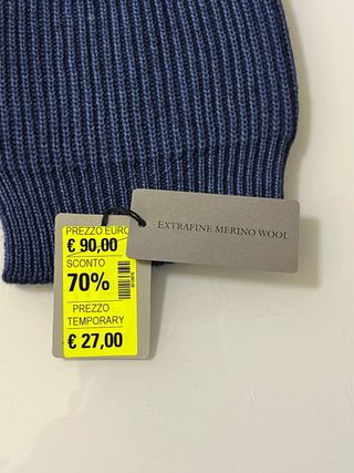 Cappello Filippo de Laurentis Blu