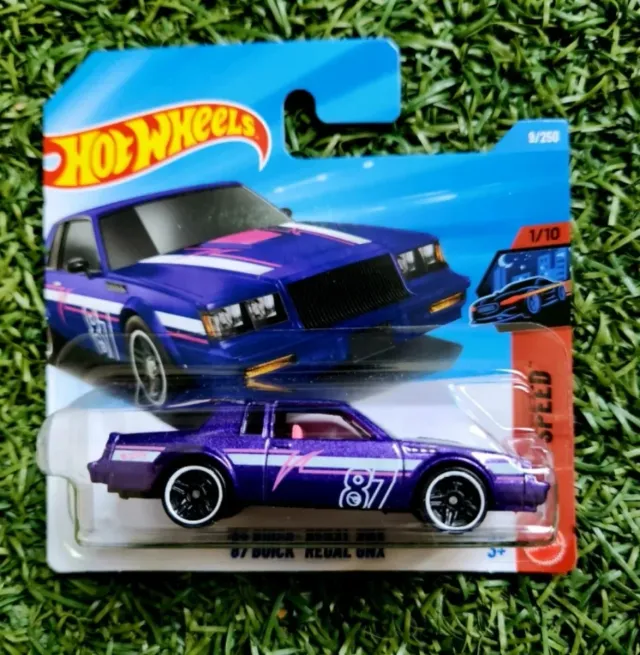 Hot Wheels 87 Buick Regal GNX Morado