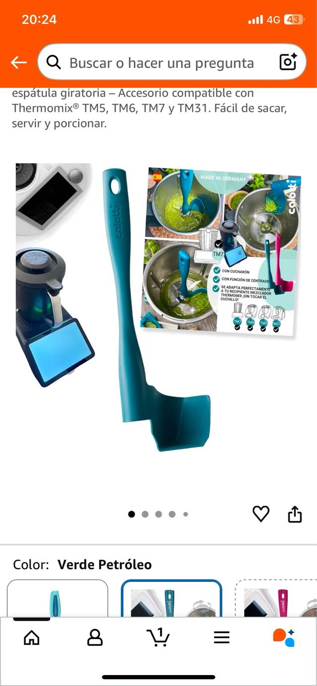 Palettina rotante Thermomix TM5/TM6/TM7 e TM31