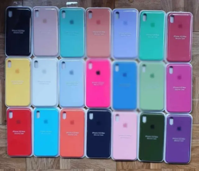 Funda de iPhone Xs Max de silicona