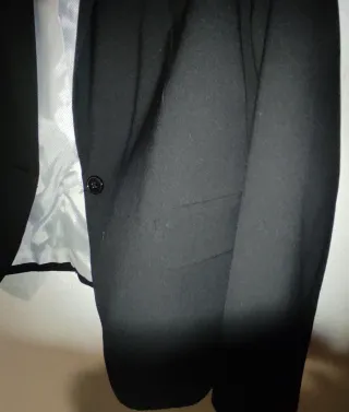 Chaqueta Blazers Negra Stradivarius Talla XL