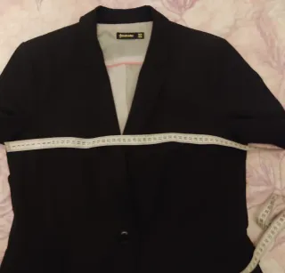 Chaqueta Blazers Negra Stradivarius Talla XL