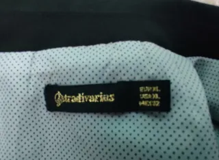 Chaqueta Blazers Negra Stradivarius Talla XL