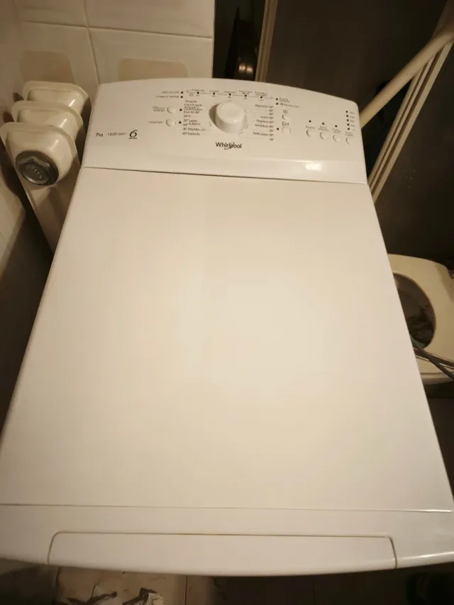 Lavadora Whirlpool 7kg 1200rpm