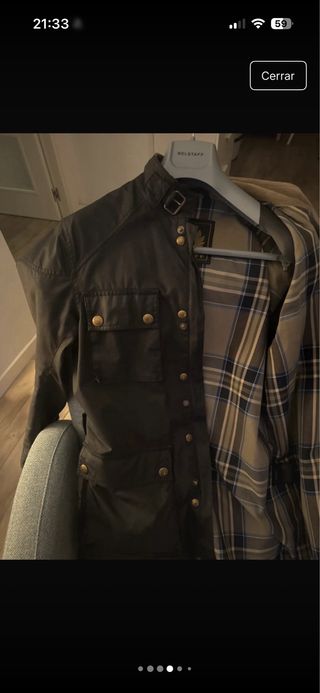 Belstaff Roadmaster M Algodón encerado