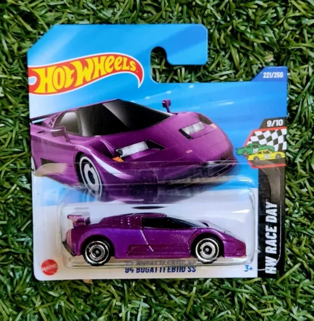 Hot Wheels 94 Bugatti EB110 SS Morado