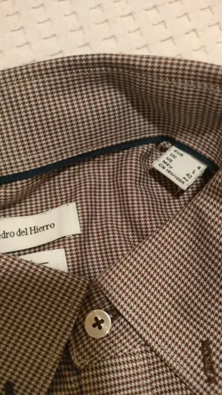 Camisa Pedro del Hierro Marrón Talla L
