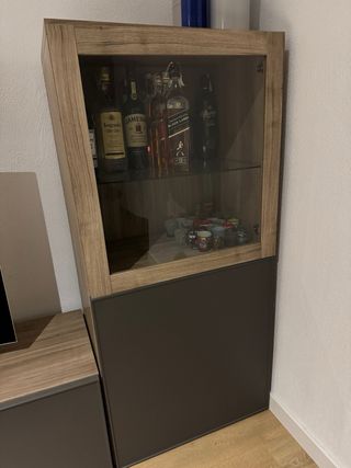 Mueble de televisión y mesa de centro