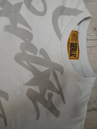 Camiseta Corteiz Blanca Estampada