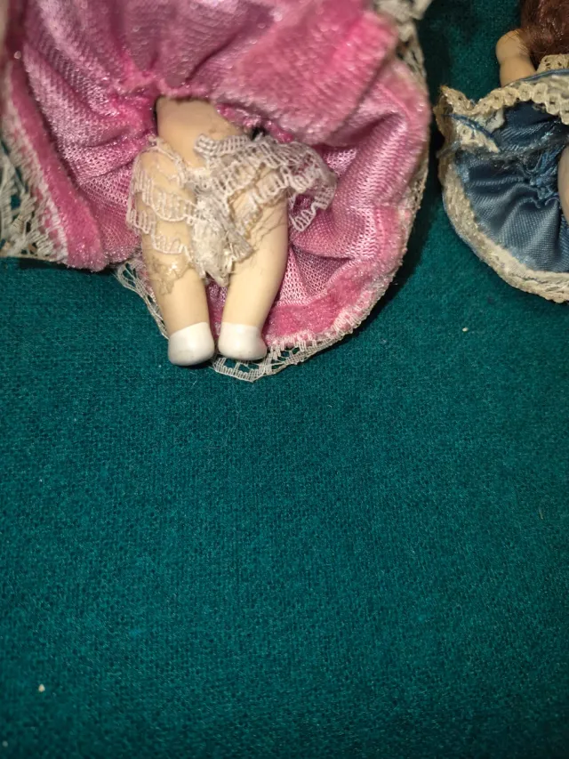 Bamboline ceramica vintage