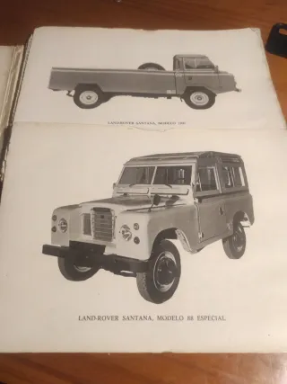 Land Rover manual uso land-rover santana 1974